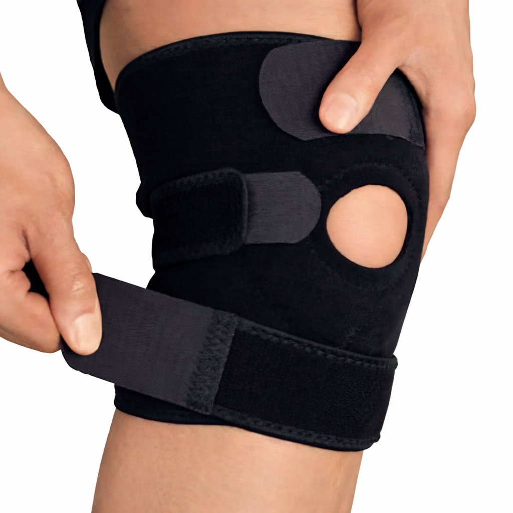Rodillera ajustable que elimina el dolor de rodilla desde el primer uso